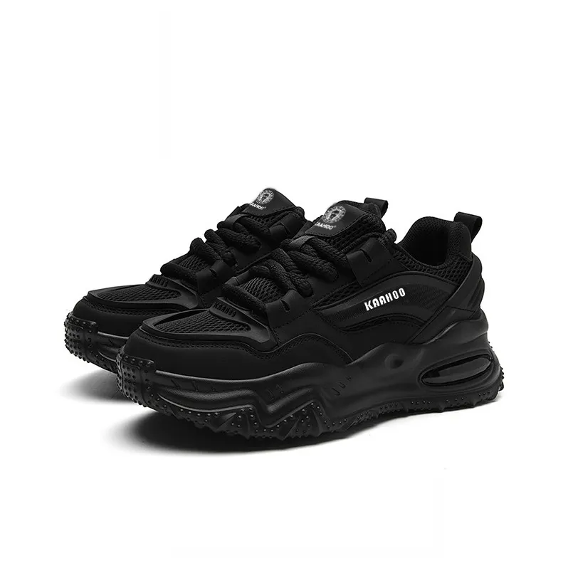 KAAHOO Wear-Resistant Breathable Height Increasing Low-Top Casual Shoes Unisex-14