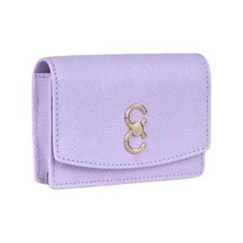 CAFUNE Cow Leather Crossbody Bag Shoulder Bag Women's Purple Lilac