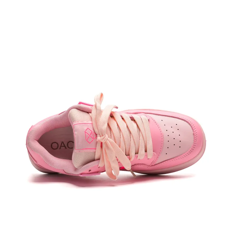 OAOQ Wear-resistant And Lightweight Low-Top Skateboard Shoes Unisex-4