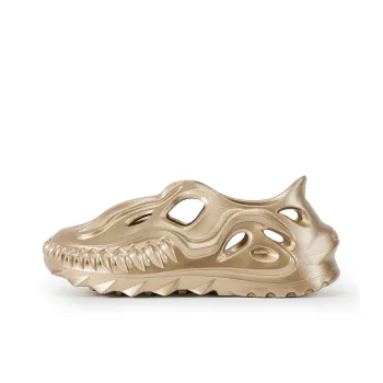 ZHANGWEILI X DEWU x RPRSENTED Golden Dragon Trendy Artistic Clogs Unisex Champagne Gold