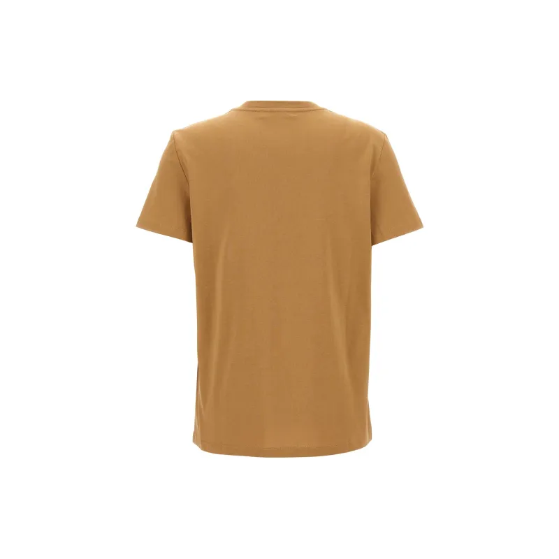 MaxMara Logo Embroidered Crewneck T Shirt-1
