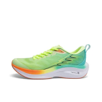 LPMX Popcorn Nylon Carbon Plate Training Body Exam Running Shoes-Racing Low-Top Running Shoes Men's Fruit Green