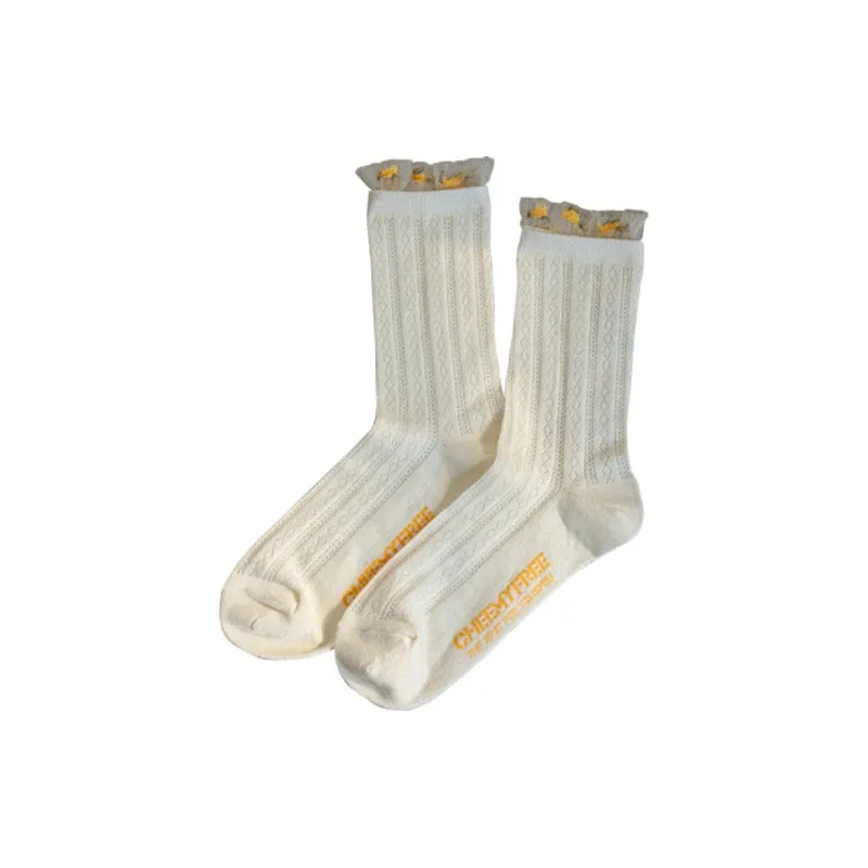 Cheemy Free Mid-Calf Socks Women's Combo Set-2