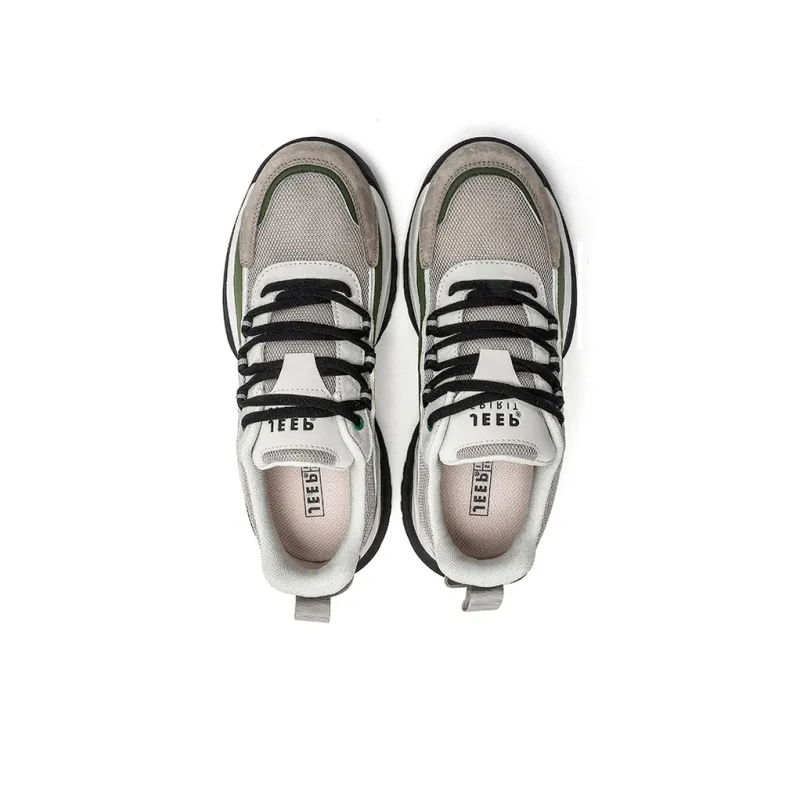 JEEP SPIRIT Anti-Slip And Wear-Resistant Breathable Low-Top Casual Shoes Men's-24
