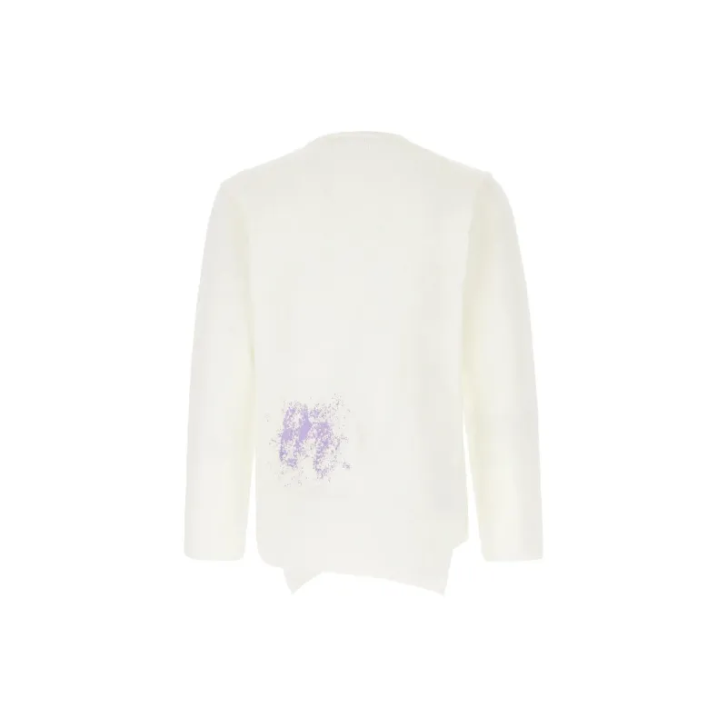 Comme Des Garçons Shirt Crewneck Knitted Jumper-1