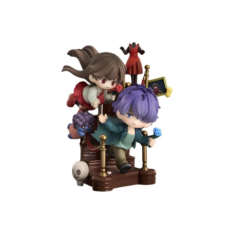 GSC Horror Art Gallery, Scene Figure Ib Garry Without Bonus Chibi Figures-1