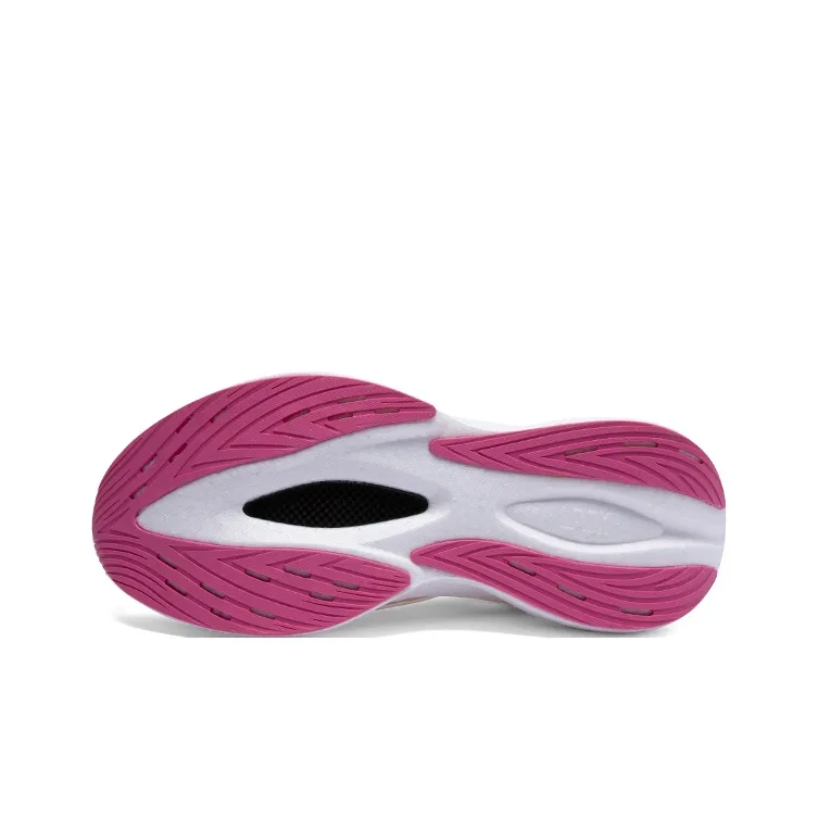 LPMX Running Shoes Men Low Top White Rose Red-4