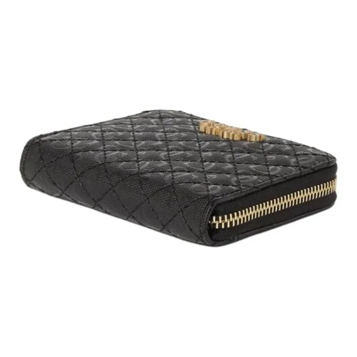 GUESS Synthetic Leather Wallet Small Size Women's Black-2