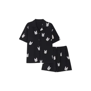MIIOW Pajama Set Women's Cartoon Bunny