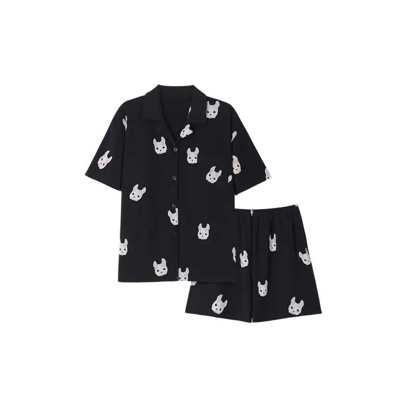 MIIOW Pajama Set Women's Cartoon Bunny-0