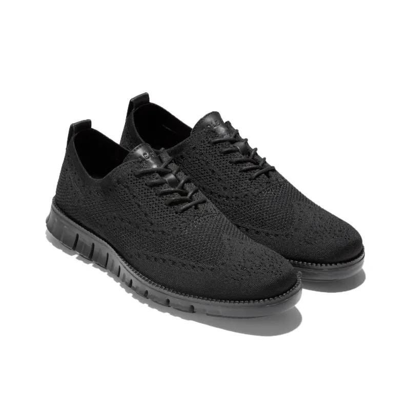 COLE HAAN Slip Resistant Low Top Casual Shoes Men's Black-1
