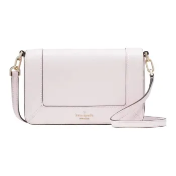 Kate Spade Eggstone Grain Leather Shoulder Bag Crossbody Bag Small Size Women's Shimmery Pink