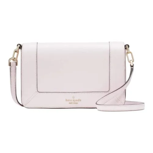 Kate Spade Eggstone Grain Leather Shoulder Bag Crossbody Bag Small Size Women's Shimmery Pink