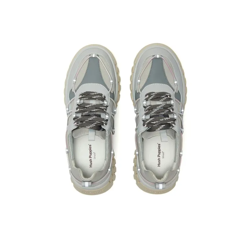 Hush Puppies Anti-Slip Wear-Resistant Low-Top Chunky Sneakers Women's-1