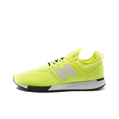 New Balance NB 247 Running Shoes Men Low-Top Neon Yellow