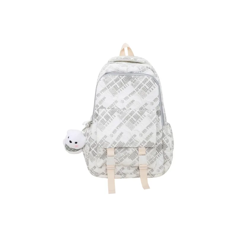 Venerable Brahma Nylon Backpack Women's Gray/Purple/Yellow/Blue/Pink-0
