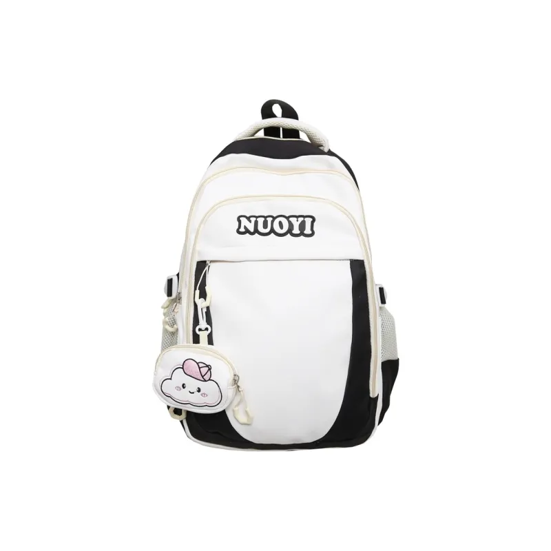 KAKAXI Nylon Backpack Unisex Black/Red/Purple/Coffee/Green-0