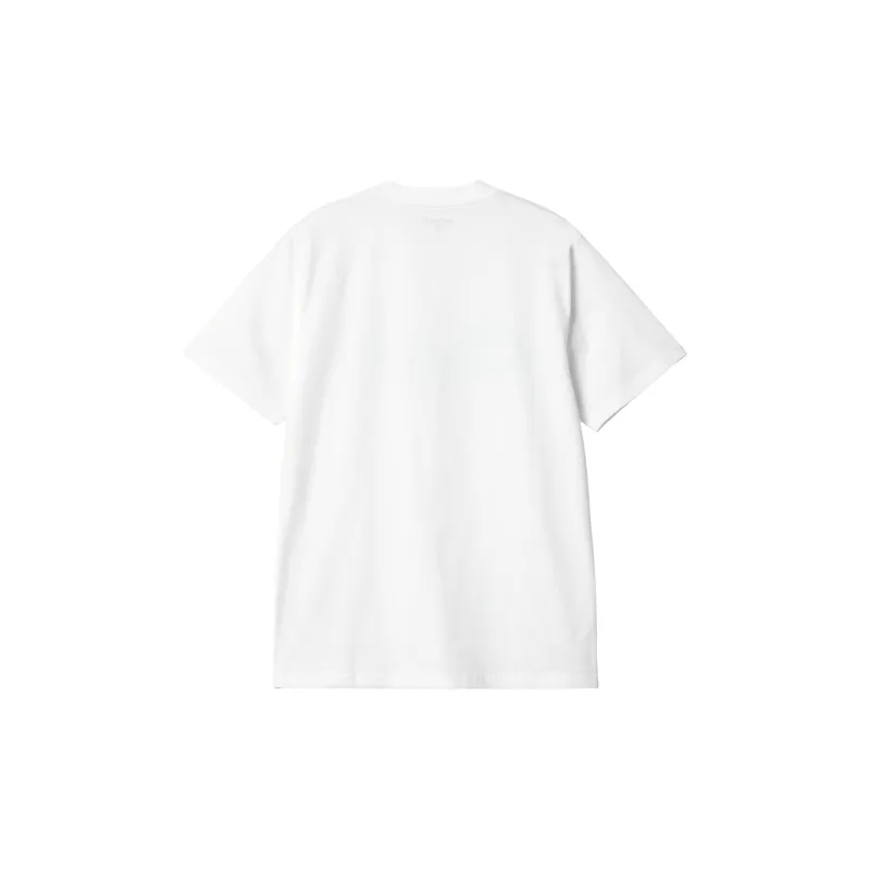 Carhartt WIP SS24 S/S Paradise Script T Shirt T Shirt Unisex White-1
