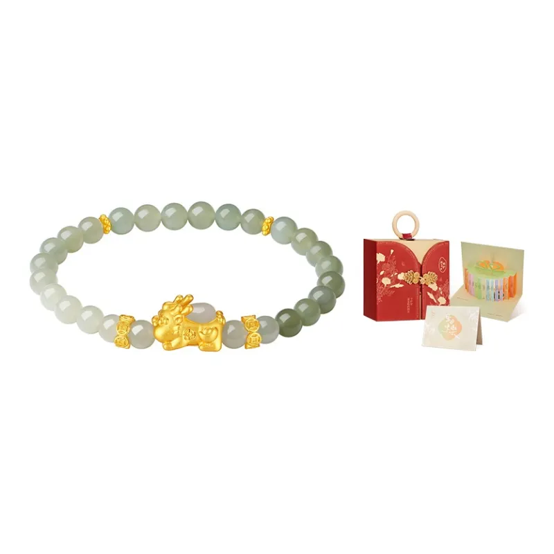 MAMADESHOUHU Hetian Jade Bracelets Pale Greenish White Jade Women's-3