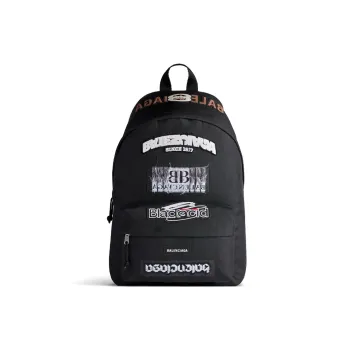 Balenciaga Logo Printed Backpack