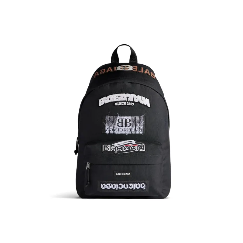 Balenciaga Logo Printed Backpack-0