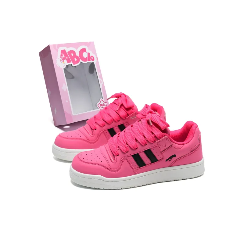 ABCIO Abrasion Resistant Height Increasing Low Top Skateboard Shoes Women's-17