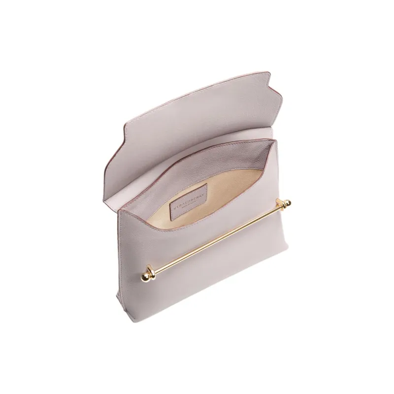 Strathberry Smooth Calf Leather Shoulder Bag Crossbody Bag Women's Light Purple-3
