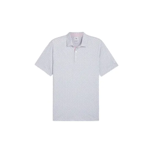 PUMA Polo Shirts Men White