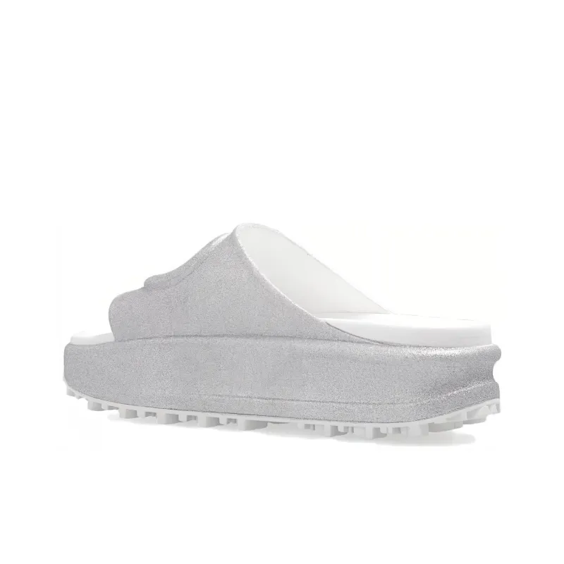 GUCCI Women's Slide Sandal 'Interlocking G Silver' Women's-2