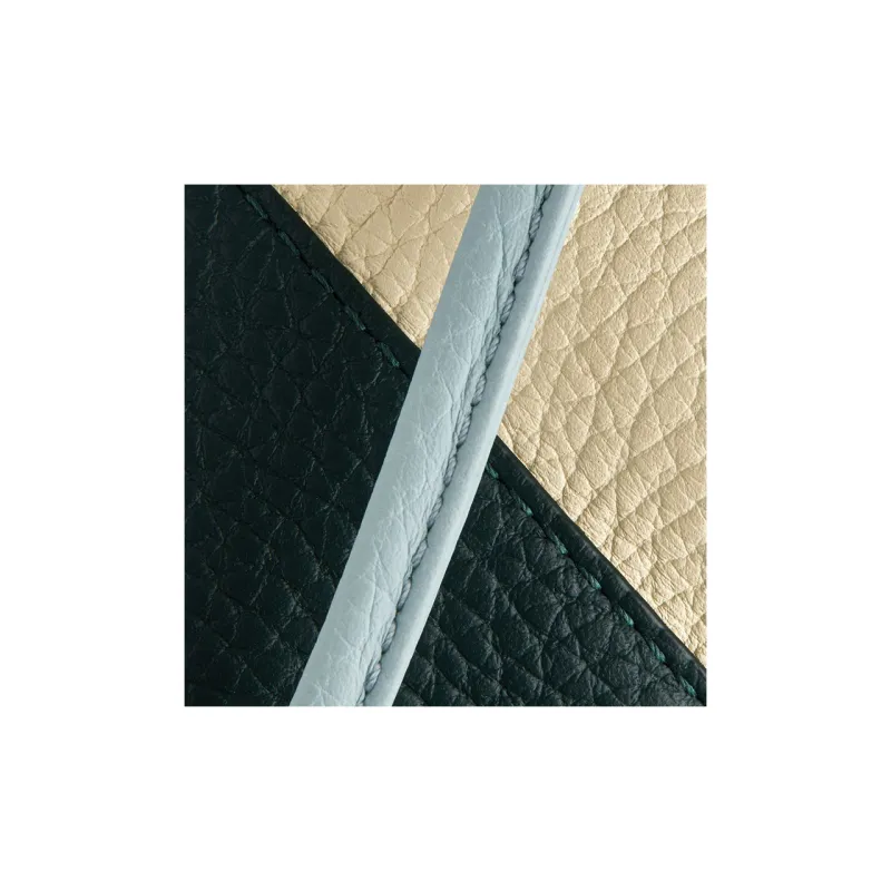Strathberry Grained Calfskin Bucket Bag Handbag Shoulder Bag Crossbody Bag Women's Diamond Duck Egg Blue Bottle Green-4