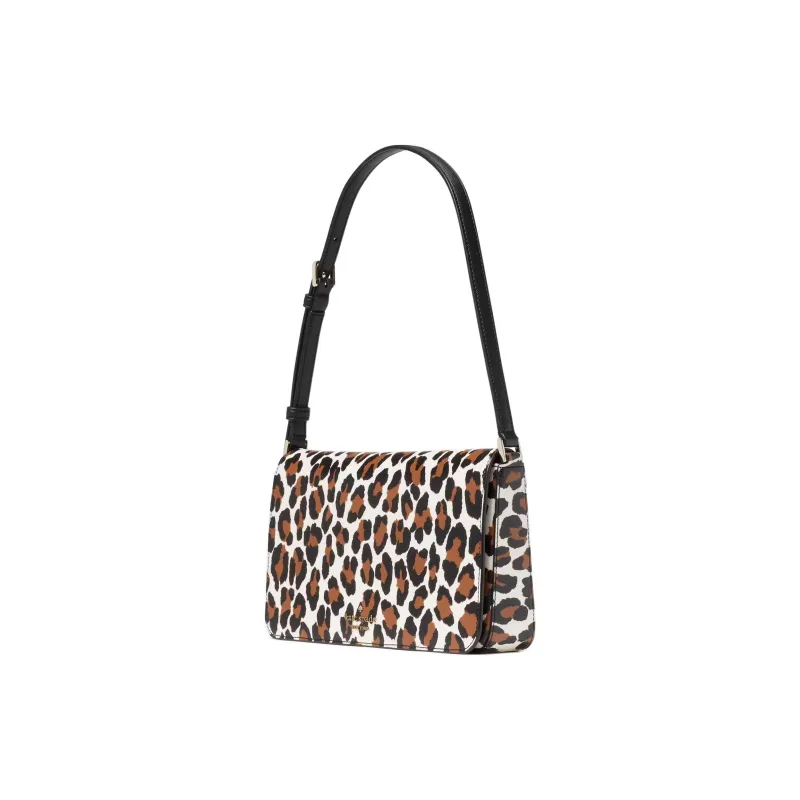 Kate Spade Staci PVC Shoulder Bag Handbag Shoulder Bag Women's Cream-1