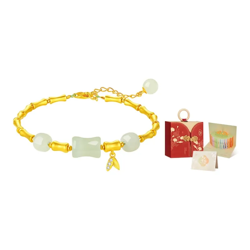 MAMADESHOUHU Hetian Jade Bracelets Pale Greenish White Jade Women's-3
