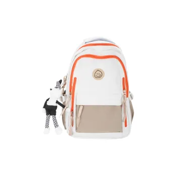 Venerable Brahma Nylon Backpack Women's White/Black/Red/Green/Blue