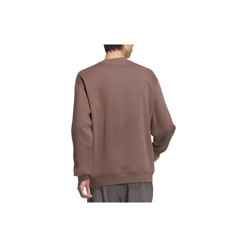 Adidas Sweatshirt Unisex Stratum Dark Earthy Brown/Black-1