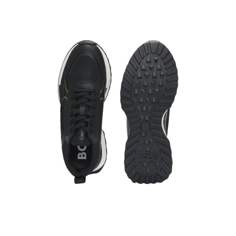 HUGO BOSS Low Top Casual Shoes Men's Black-4