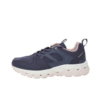 TOREAD Anti Slip Wear Resistant Low Top Casual Shoes Women's Blue Pink White