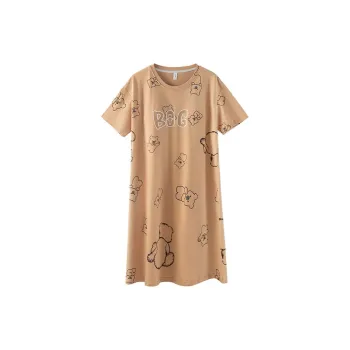 Sharefun Nightgown Women's Khaki