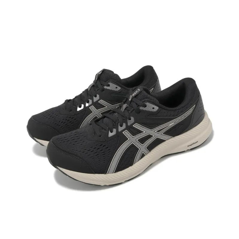 Asics Gel Contend 8 Anti Slip Wear Resistant Low Top Casual Running Shoes Men's Black-2
