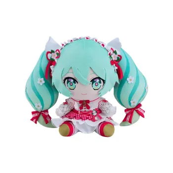 GSC Hatsune Miku VOCALOID 15th Anniversary Compatible For Above 3 Years Old Audience Dolls Plush Doll 20cm High