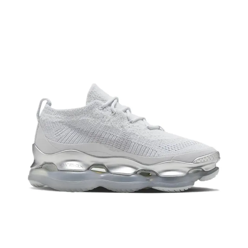 Nike Air Max Scorpion Mid Top Air Cushion Running Shoes Unisex White-1