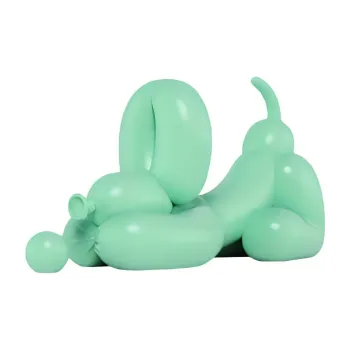 Mighty Jax WHATSHISNAME Balloon Poop Dog Tiffany Blue Color Trendy Figures 13.32cm