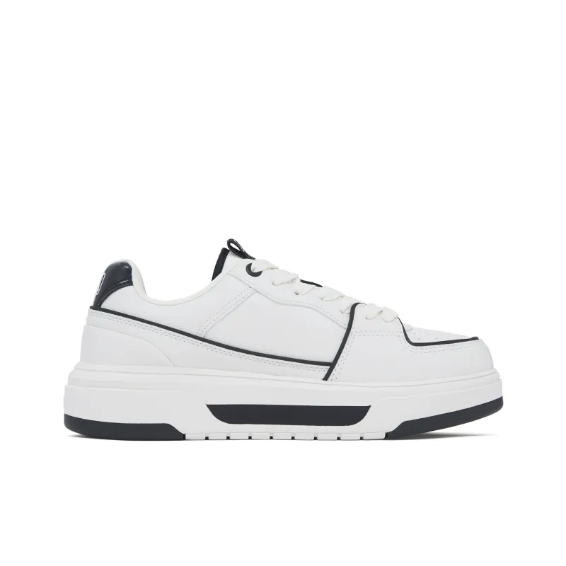 MLB Chunky Liner Low Top Skateboard Shoes Unisex Ecru-1