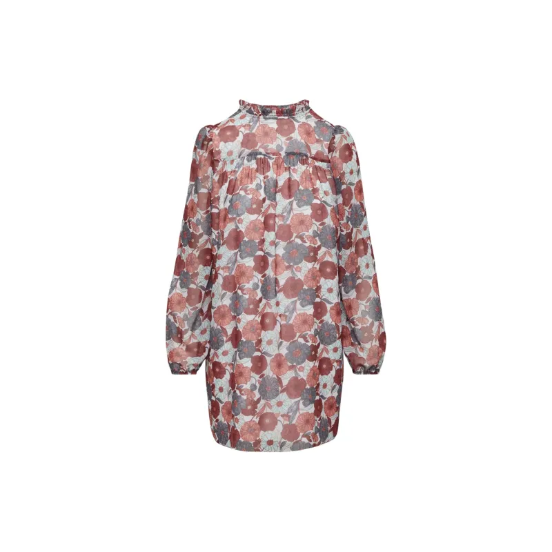 ARITZIA Wilfred Molly Mini Dress Long-Sleeved Dresses Women's Soft Iris Soft Terracotta-1
