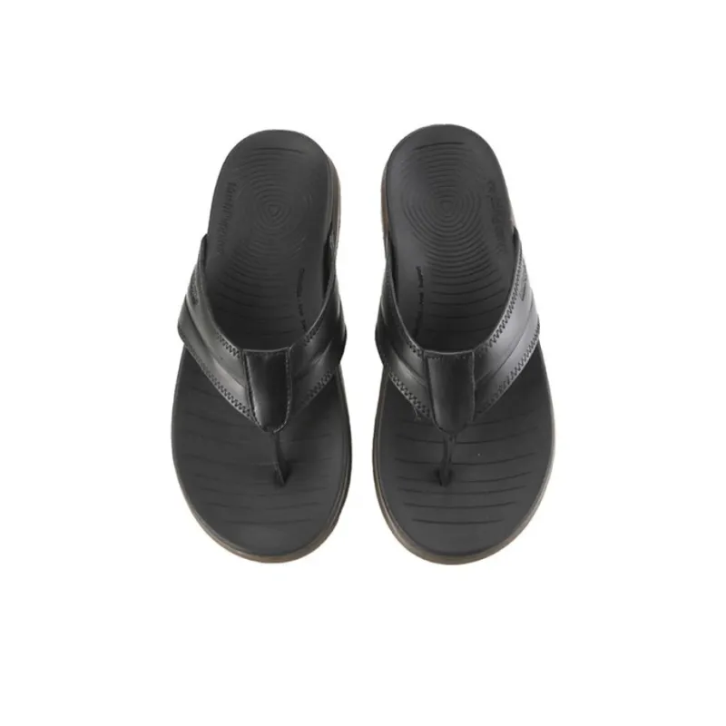Hush Puppies Flip Flops Men's Black-4