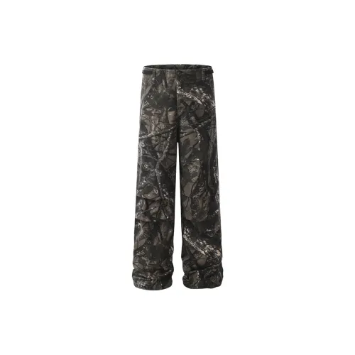 COOLALPACA Casual Pants Unisex Camouflage