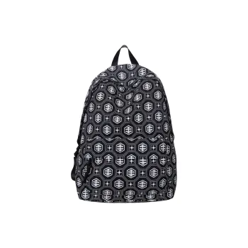 KAKAXI Nylon Backpack Black/White/Orange Red/Red
