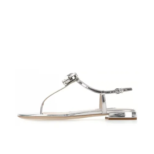 MIU MIU Strap Sandals Women's Silver