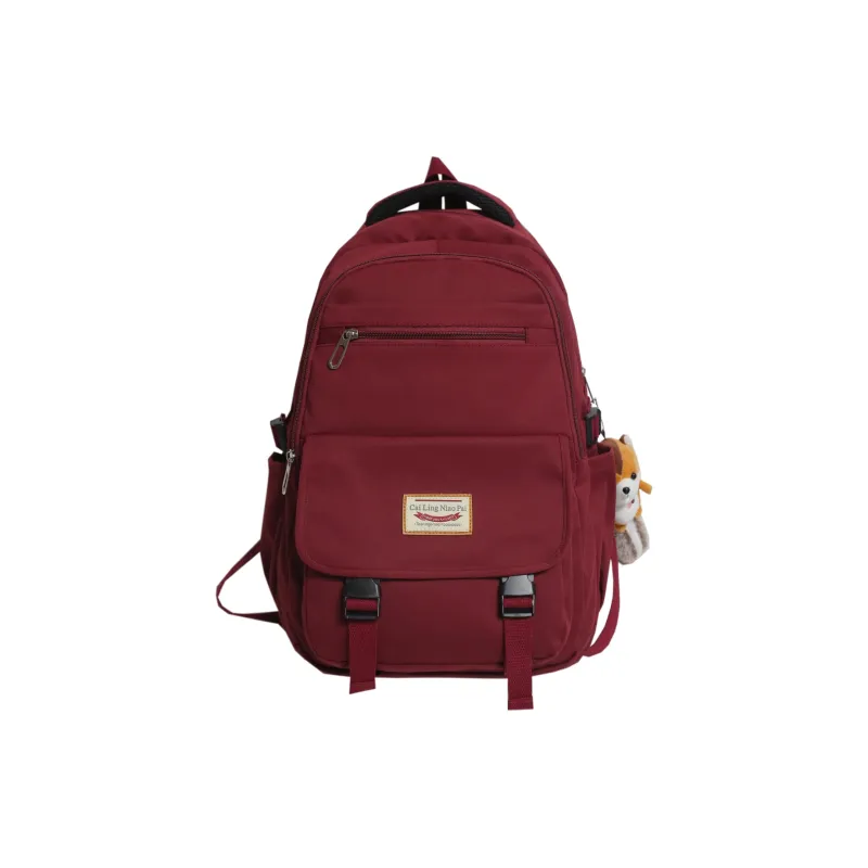 Venerable Brahma Nylon Backpack Women's Black/Pink/Red/Green/Blue-2