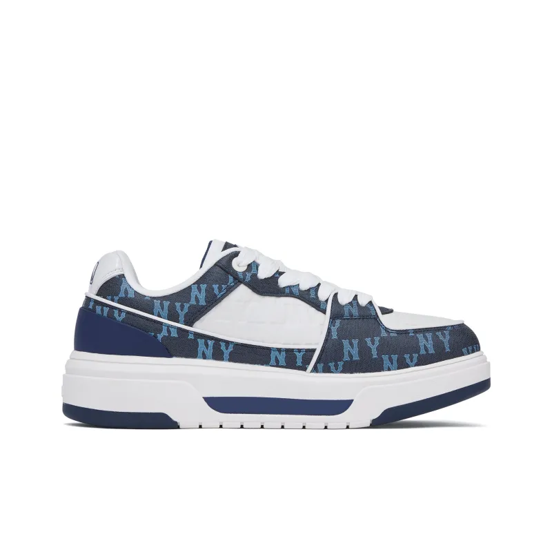 MLB Chunky Liner Low Top Casual Shoes Unisex Navy Blue-1