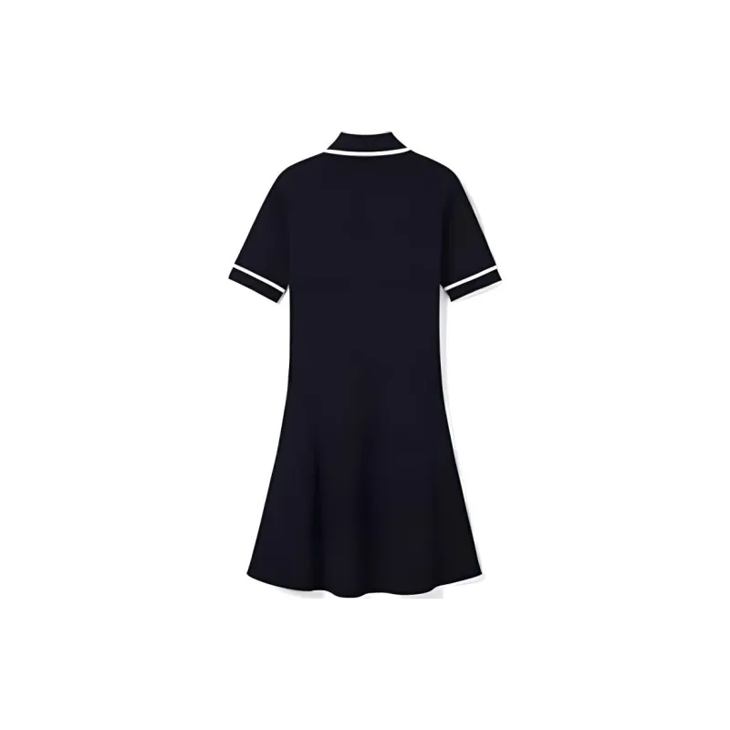 LACOSTE Logo patch Cotton Dress-1